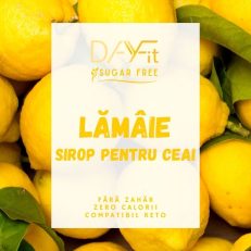 Sirop pentru ceai Dayfit Lămâie, fără zahăr, zero calorii, compatibil keto, 250 ml